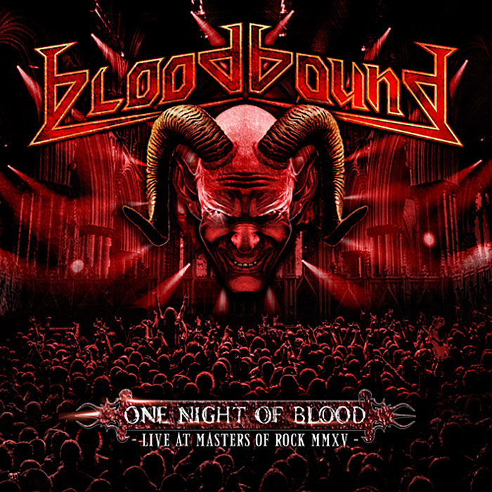 Bloodbound - One Night Of Blood - DVD/CD - Cover und Tracklist