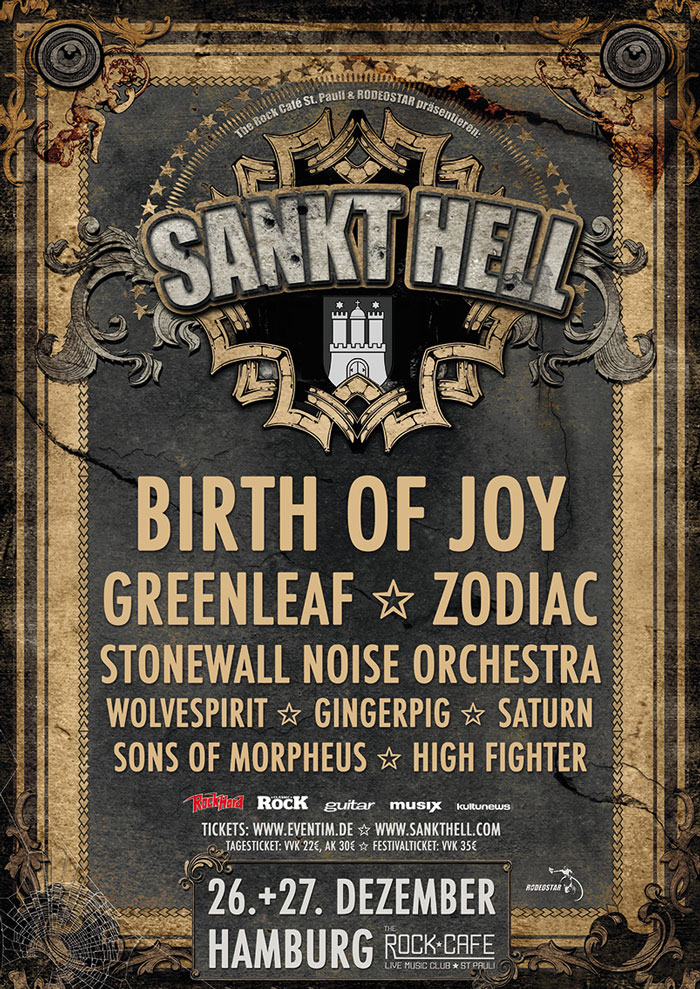 Sankt Hell - Tickets und Line Up für das Festival 2015