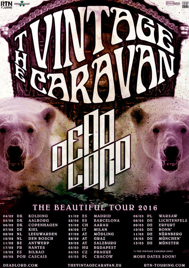 The Vintage Caravan Headliner Tour 2016
