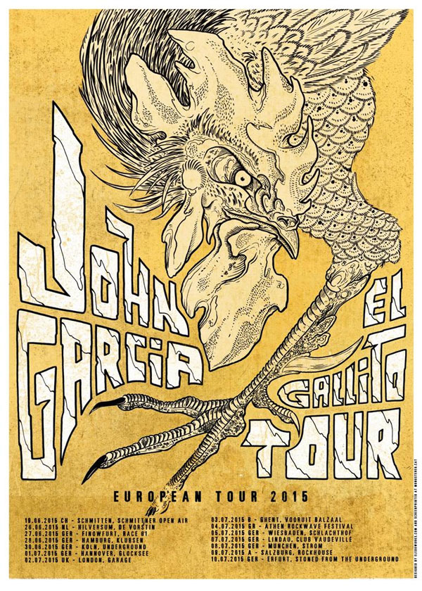 John Garcia Tour 2015