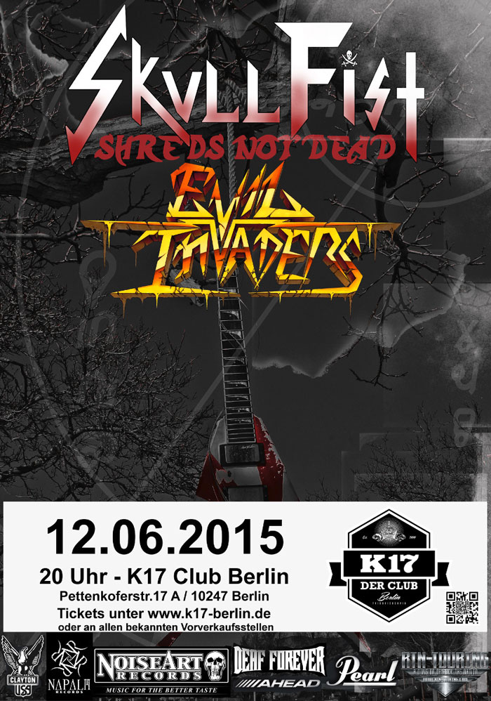 Skull Fist Evil Invaders - K17 2015