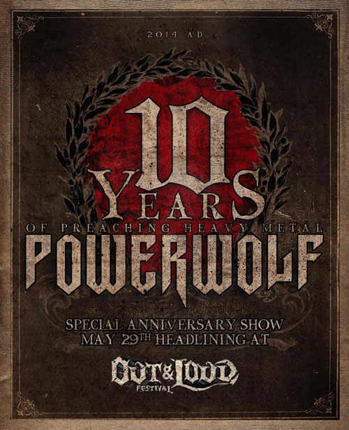 10 Jahre Powerwolf Out And Loud